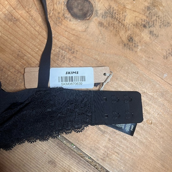 SKIMS | Jacquard Push Up Plunge Bra Wireless | Onyx Micro Leopard Print | NWT - Picture 6 of 7